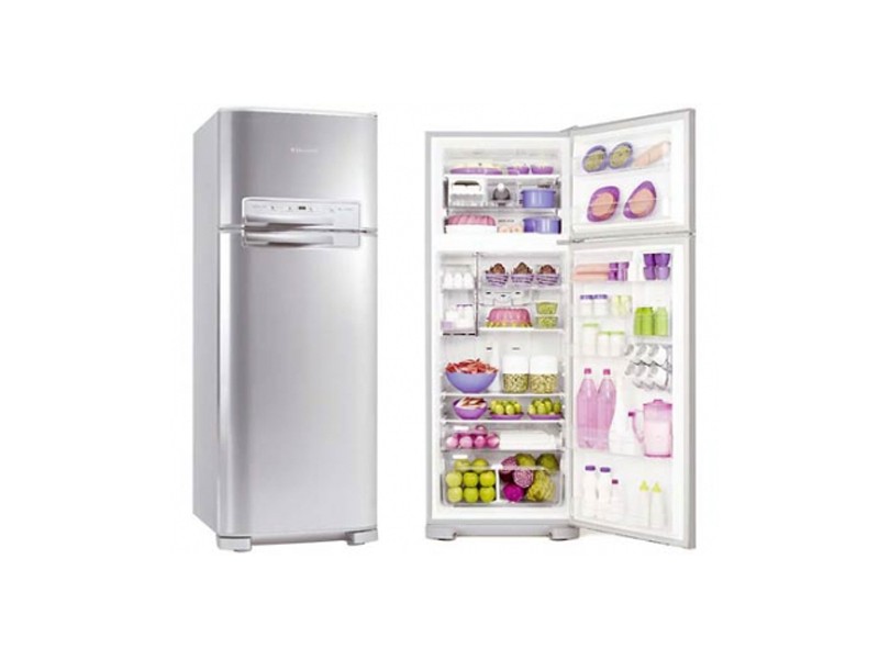 Geladeira Electrolux 411Litros Free Duplex Celebrate DF48X - Inox