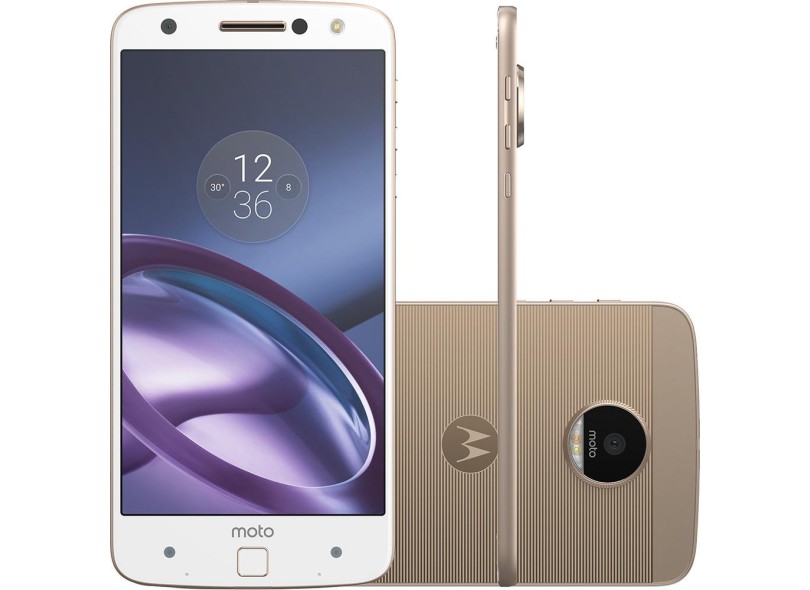 Smartphone Motorola Moto Z Z Power & Projector Edition 64GB XT1650-03 13,0 MP 2 Chips Android 6.0 (Marshmallow) 3G 4G Wi-Fi