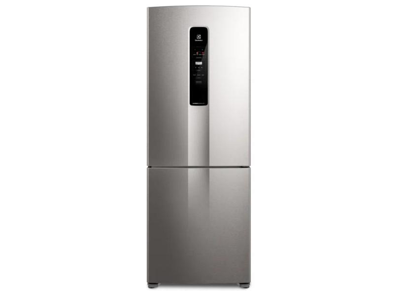 Geladeira Electrolux Bottom Freezer IB54S Frost Free Inverse 490 Litros cor  Inox em Promoção é no Buscapé