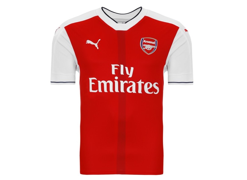 Camisa Torcedor infantil Arsenal I 2016/17 sem Número Puma