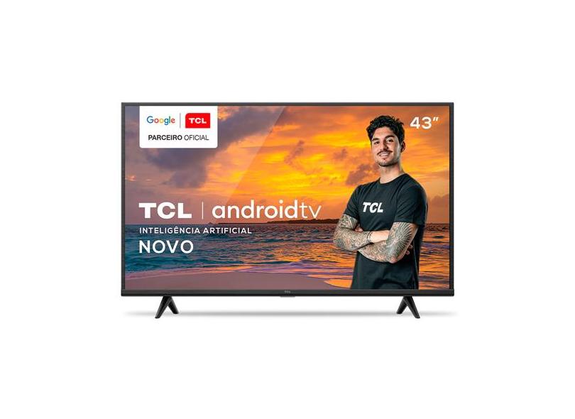 Smart TV TV LED 43 " TCL 4K 43P615 3 HDMI