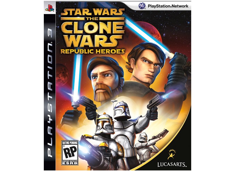 Jogo Star Wars The Clone Wars: Republic Heroes LucasArts PS3