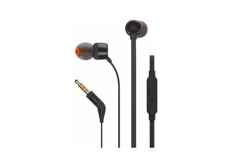 Fone De Ouvido In-ear Jbl Tune 110 Black