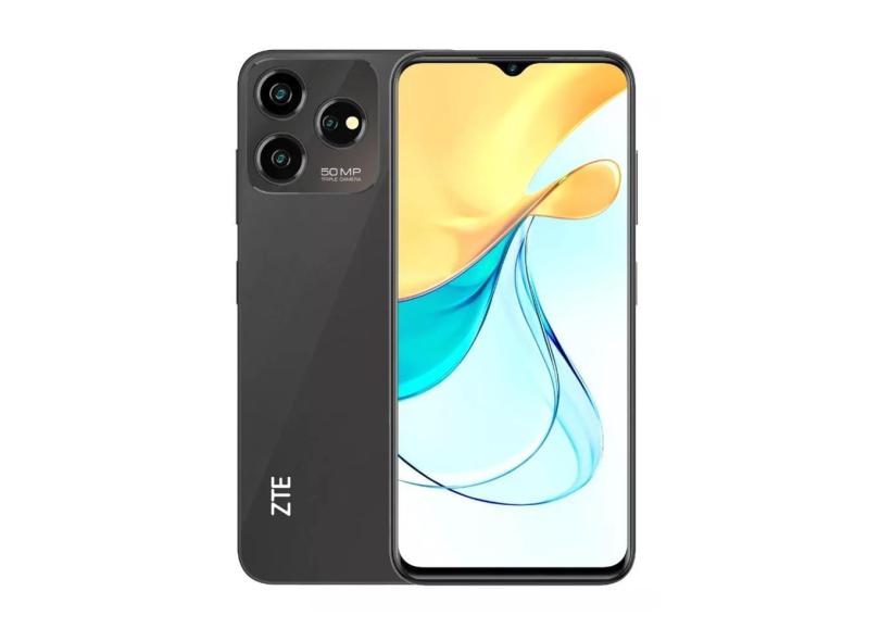 Smartphone zte Blade V50, 256GB, Tela 6.6, Câmera traseira tripla 50MP + Selfie 8MP zte