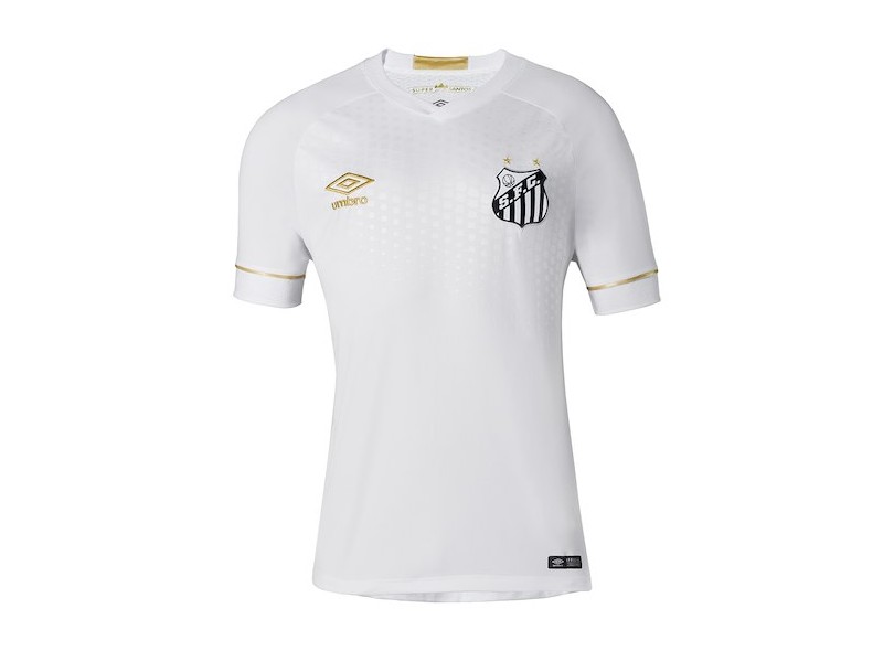 Camisa Jogo Santos I 2018/19 sem Número Umbro