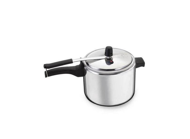 Panela De Pressao Aluminio Polido Com Fechamento Externo 10 Litros Ppf
