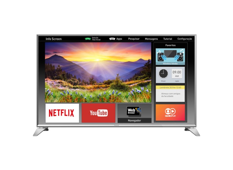 Smart TV TV LED 49 " Panasonic Viera Full TC-49ES630B