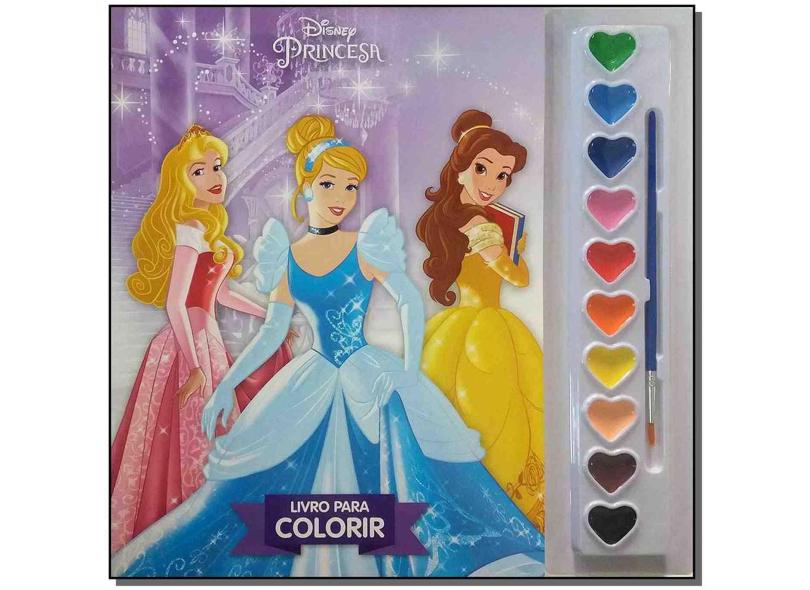Princesas - Coleção Disney Aquarela - Vários Autores - 9788536821818