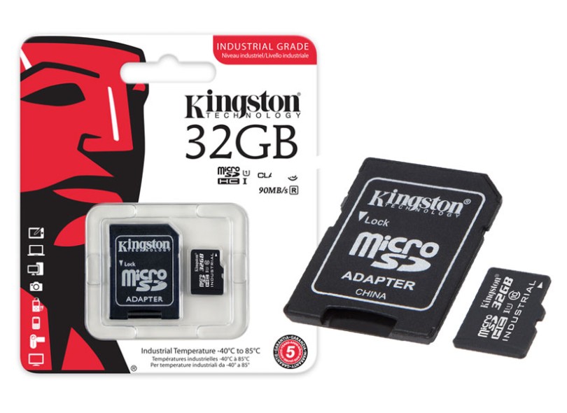 Cartão de Memória Micro SDHC-I com Adaptador Kingston 32 GB SDCIT/32GB