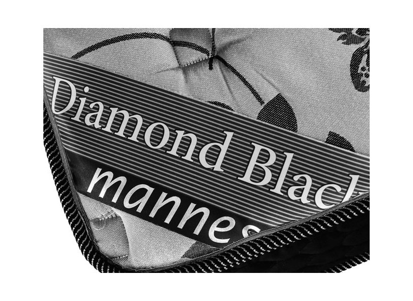 Colchão Casal Mola Mannes Diamond Black