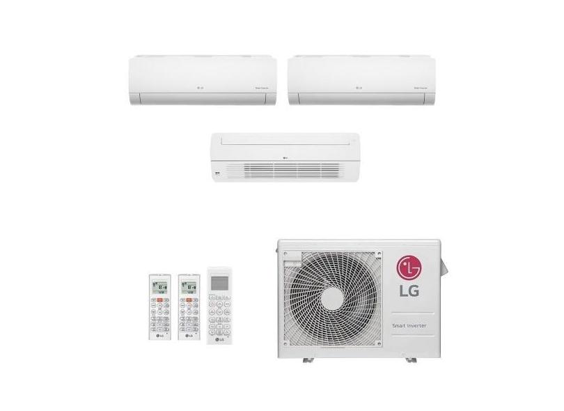 Ar-Condicionado Multi Split Inverter Lg 21.000 (2X Evap Hw 9.000 + 1X