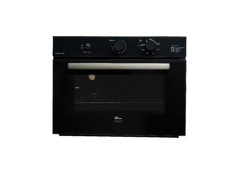 Forno A Gás Fischer Infinity Embutir 50l C/ Grill Preto 127v Forno A Gás Fischer Infinity Embutir 50L C/ Grill Preto 127V