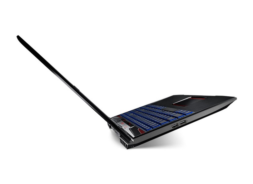 Notebook Avell Intel Core i7 7700HQ 7ª Geração 16 GB de RAM 1024 GB Híbrido 8.0 GB 15.6 " GeForce GTX 1050 Ti Titanium W1513 MX7