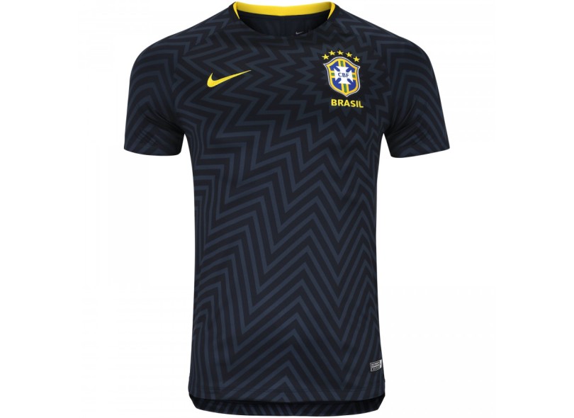 Camisa Treino Brasil 2018/19 sem Número Nike com o Melhor Preço é