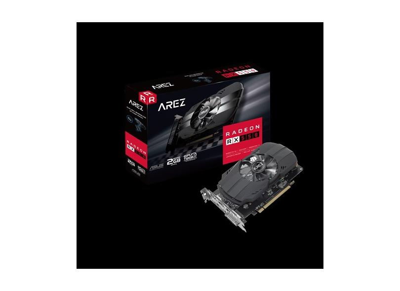 Placa de Video ATI Radeon RX 550 2 GB GDDR5 128 Bits Asus AREZ-PH-RX550-2G