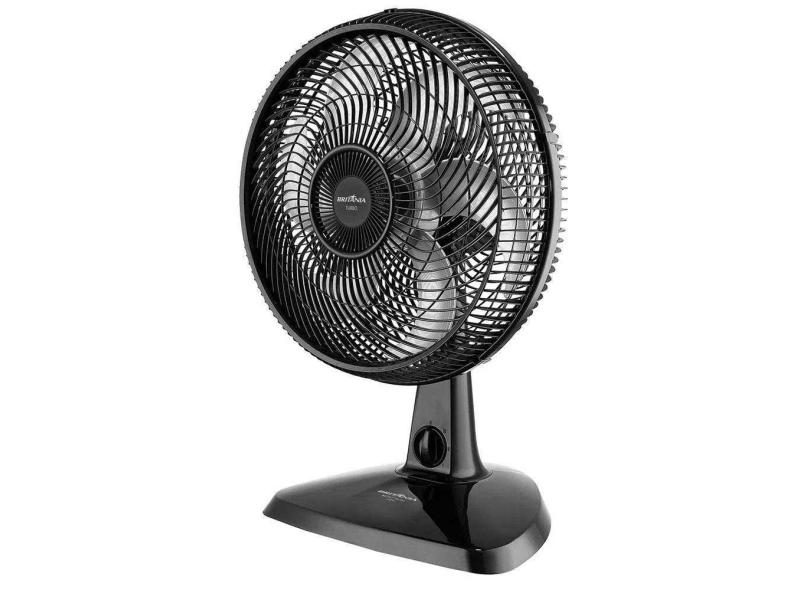 Ventilador De Mesa Britânia Bvt47 Turbo 140W Preto 220V