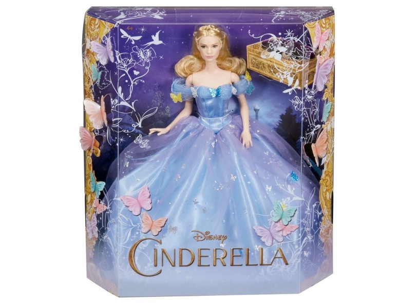 Boneca Princesas Disney Cinderela de Luxo Mattel