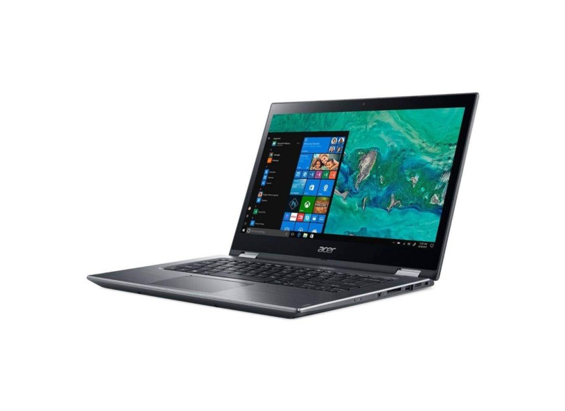 Notebook Conversível Acer Spin 3 Intel Core i5 8250U 8ª Geração 8 GB de RAM 1024 GB 14 " Touchscreen Windows 10 SP314-51-53A3