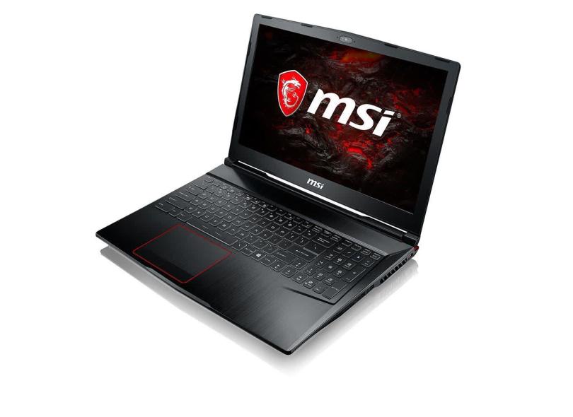 Notebook MSI Intel Core i7 8750H 8ª Geração 16 GB de RAM 1024 GB 500.0 GB 15.6 " GeForce GTX 1060 Windows 10 GE63