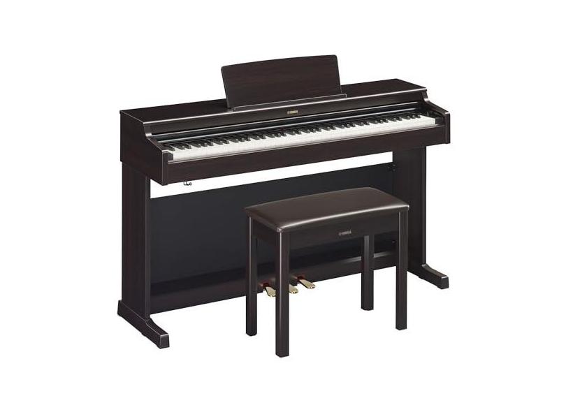 Piano Digital Arius YDP 165 R Marrom 88 Teclas Yamaha