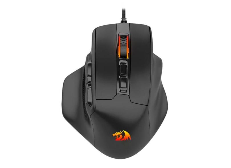 Mouse Gamer Redragon M806 Bullseye Rgb 12400 Dpi Usb