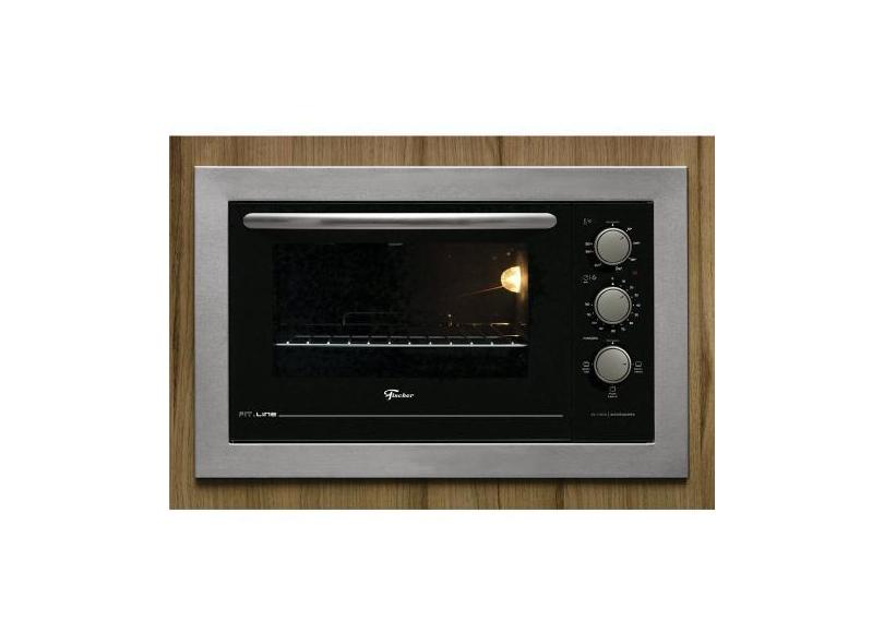 Forno Elétrico de Embutir Fischer 48 Litros, Fit Line, Inox 34493, Ino
