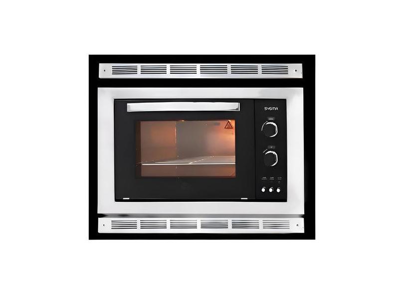 Forno Elétrico De Embutir 46 Litros Sygma Layr Branco 127v Sygma