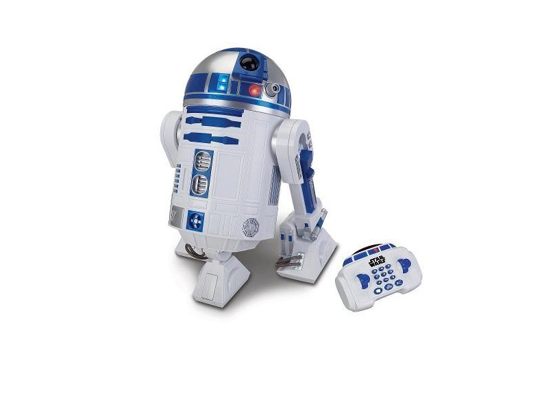 Robô de Controle Remoto Hasbro Star Wars R2 D2 Interactive Robotic Droid 16