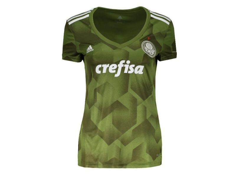 Camisa Torcedor Feminina Palmeiras III 2018/19 Adidas