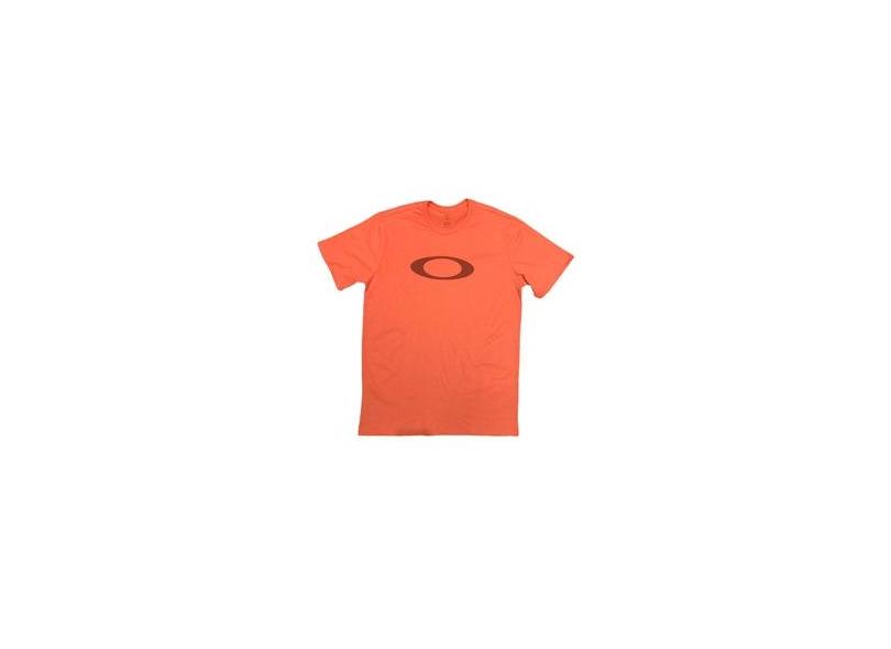 Camiseta Oakley Masculina O-ellipse Tee Papaya em Promoção é no Buscapé