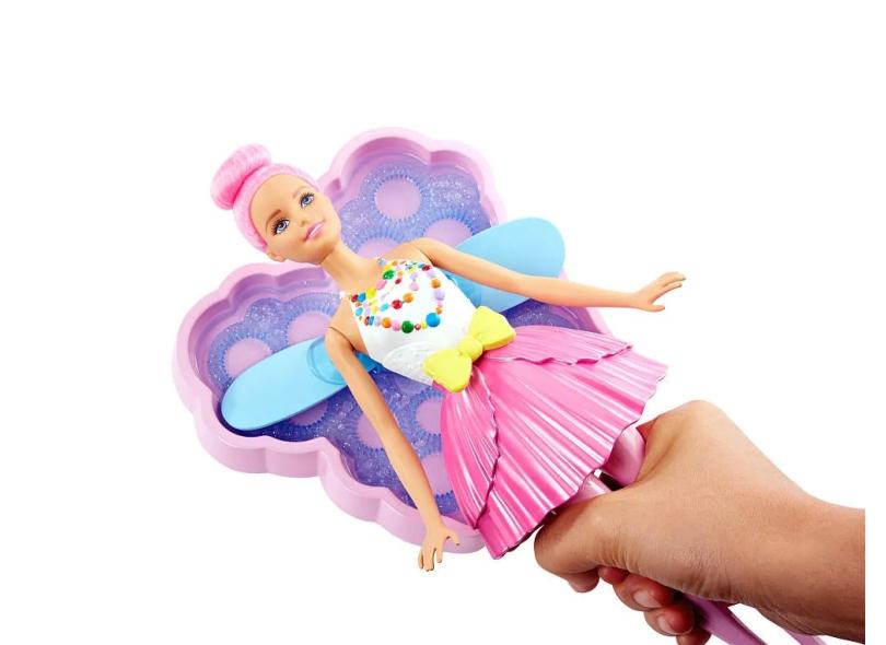 Boneca Barbie Fantasia Fada Bolhas Mágicas Mattel