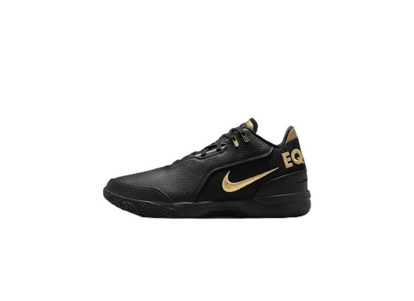 Tênis de basquete Lebron NXXT Gen AMPD (FJ1566-103, branco/preto/dourado), Branco/Preto/Ouro, 42