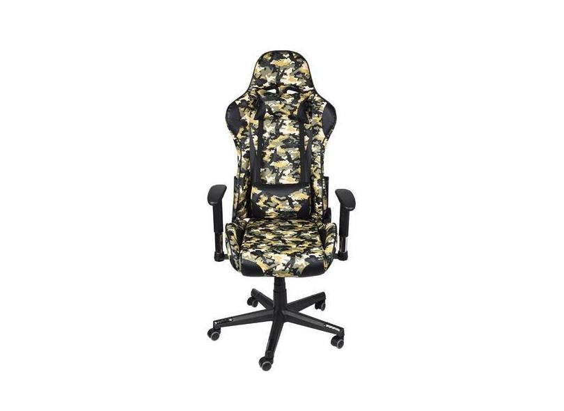 Cadeira Gamer Army F16 Or Design Camuflada Até 120kg