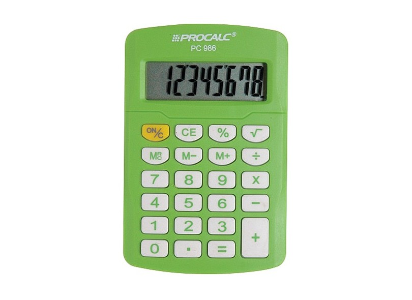 Calculadora de Bolso Procalc PC986