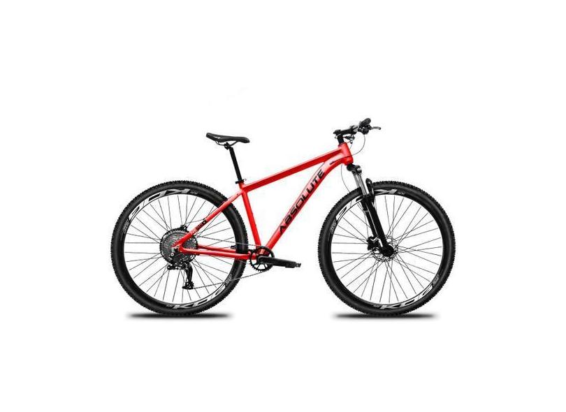 Bicicleta Absolute Nero 5 12 Marchas Com Freios Hidráulicos, Vermelho,