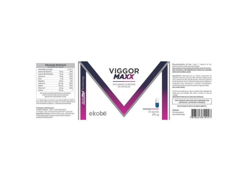 Viggor Maxx (saúde Sexual Para Casal) 30 Cápsulas em Promoção é no Buscapé