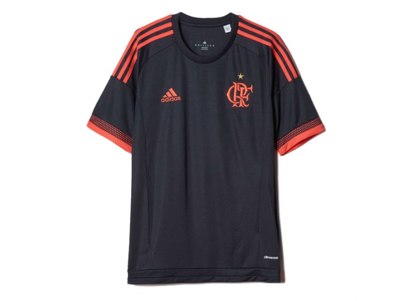 Camisa Flamengo III 2016 sem número Adidas