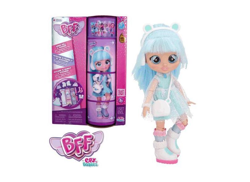 Boneca Cry Babies Bff Kristal Com Acessórios Multikids em Promoção