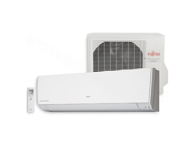 Ar Condicionado Split Hi Wall Fujitsu 9.000BTUs Inverter Quente/Frio ASBG09LMCA / AOBG09LMCA