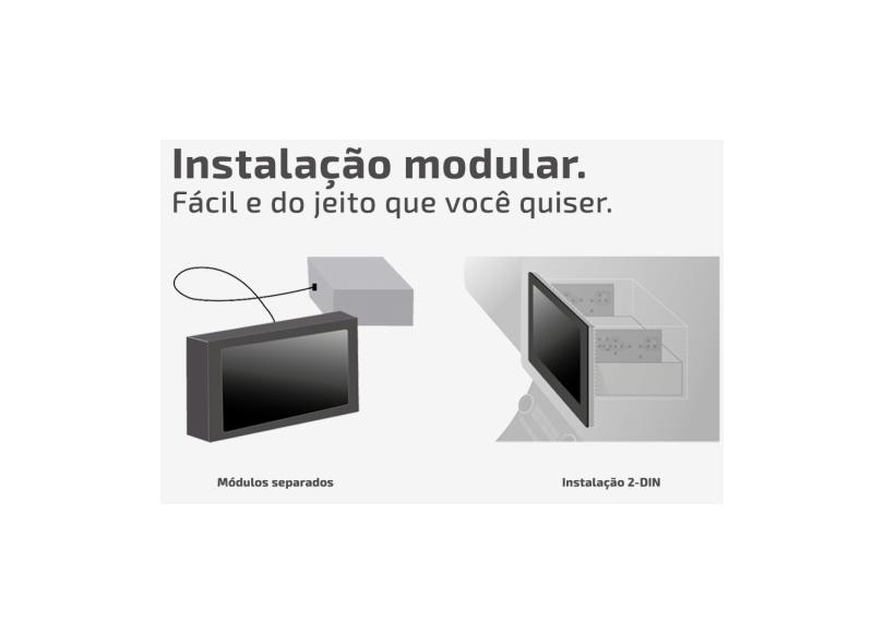 Central Multimídia Automotiva Pioneer 6.8 " DMH-ZS5280TV