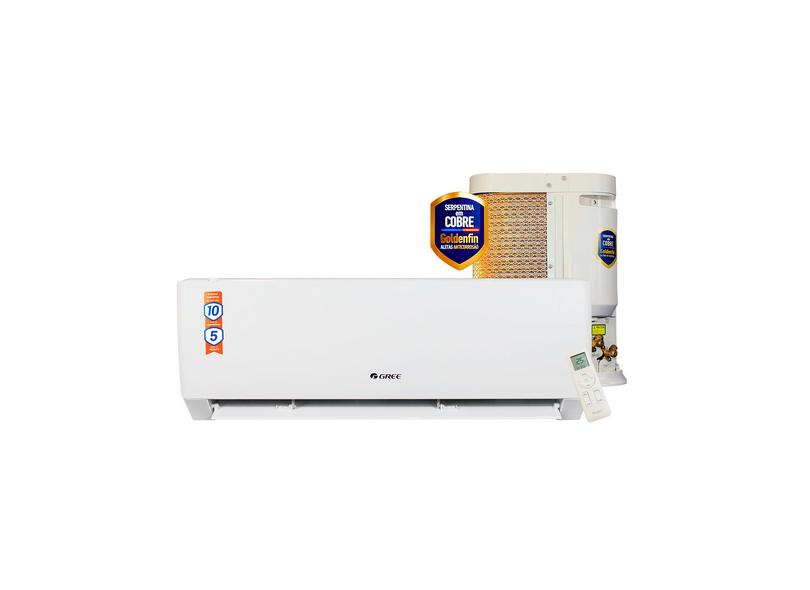 Ar-Condicionado Split Hi Wall Gree G-Top Connection 12000 BTUs Inverter Controle Remoto Quente/Frio GWH12AGC-D3DNA4JW