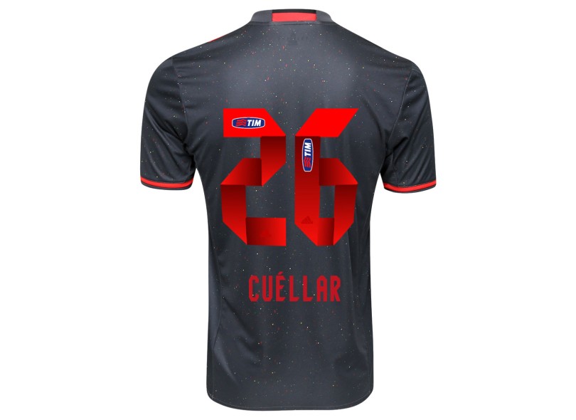 Camisa Edição Especial Flamengo 2016 com Número Adidas