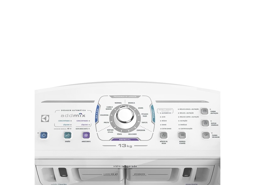 Lavadora Electrolux Turbo Capacidade 13 kg LTA13