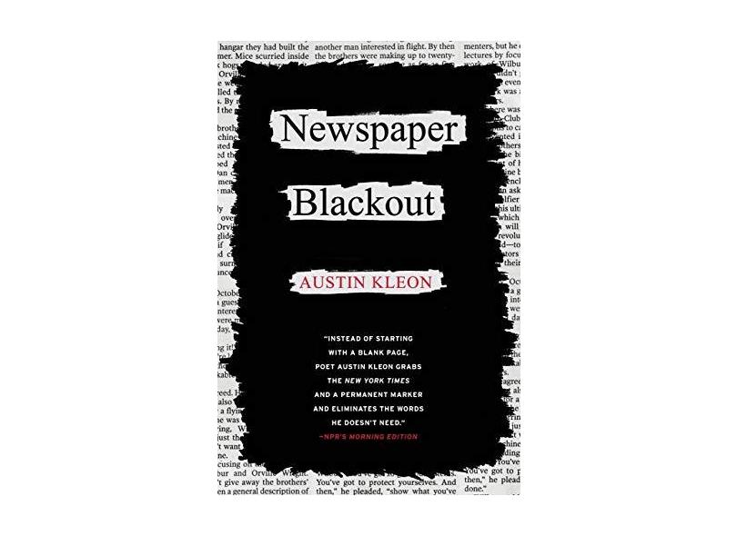 Newspaper Blackout - Austin Kleon - 9780061732973