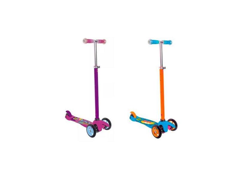 Patinete Infantil Regulável Menino/Menina - Até 40Kg - Samba