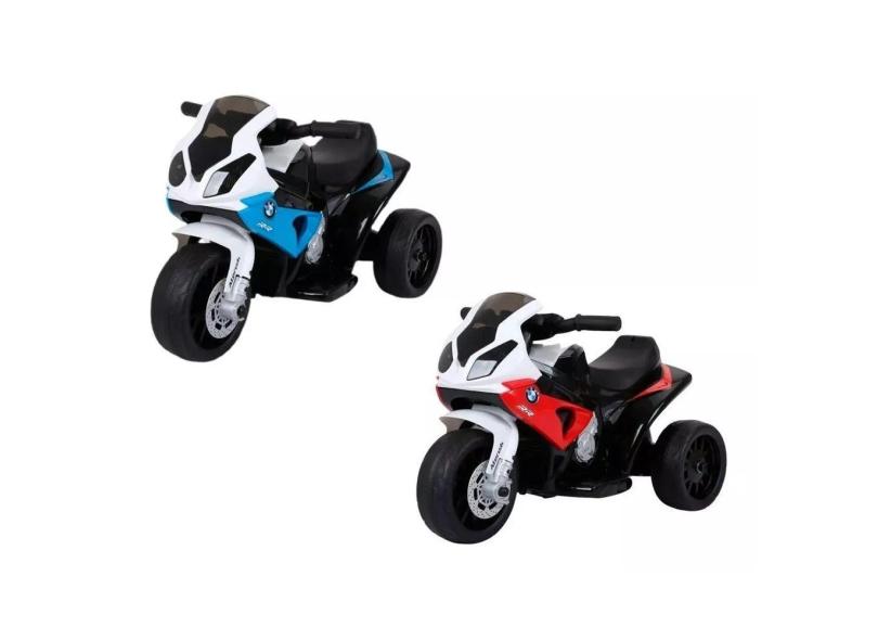 Mini Moto Infantil Elétrica BMW 6V Com Som E Luz