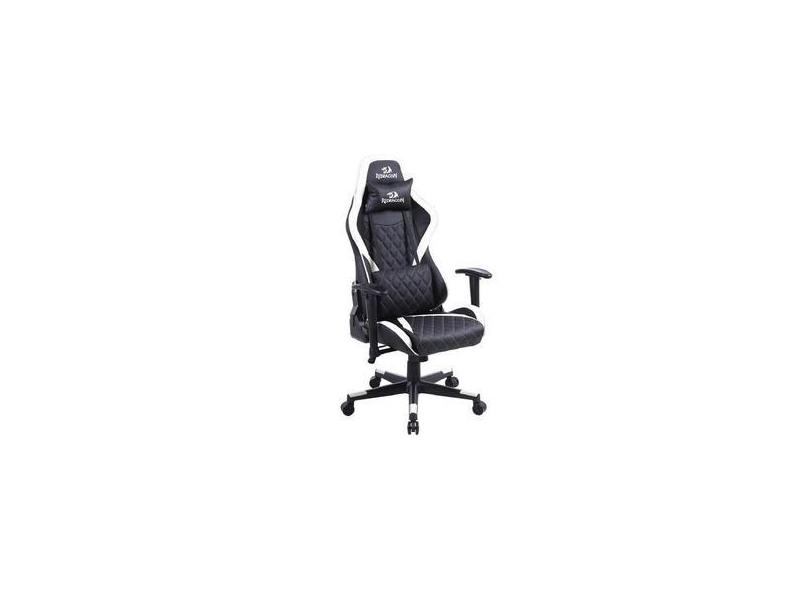 Cadeira Gamer Redragon Gaia C211 Bw Ajustavel Preto E Branco