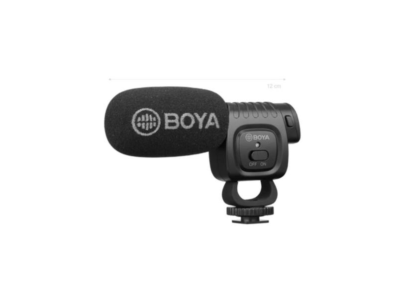 Microfone Boya By Bm3011 Shotgun Compacto P/ Cameras/smarphone/pc