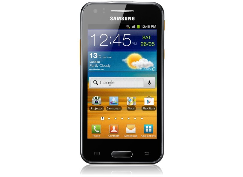 Smartphone Samsung Galaxy Beam I8530 com Projetor Câmera 5,0 Megapixels Desbloqueado 8 GB Android 2.3 (Gingerbread) 3G Wi-Fi