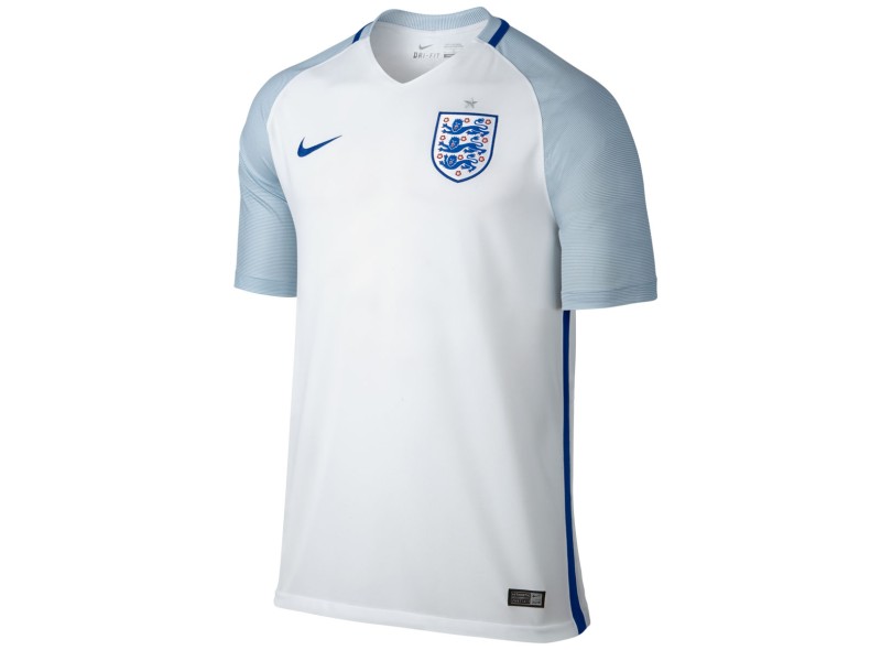 Camisa Torcedor Inglaterra I 2016 sem Número Nike